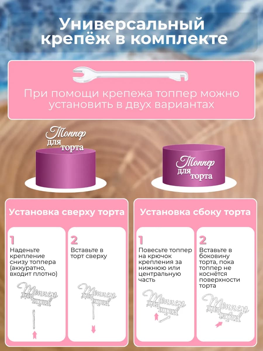 Декор для торта любимому сыночку